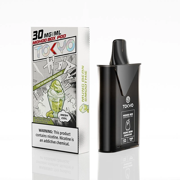 東京魔盒綠豆冰沙 電子煙煙彈12ML | 任選三顆送一顆:圖片 2