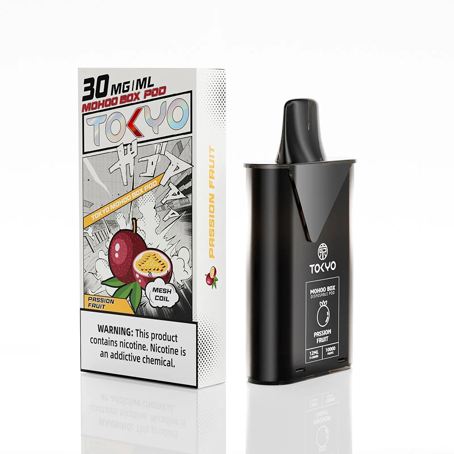 東京魔盒百香果味電子煙煙彈 - 酸甜誘惑的熱帶風情:圖片 2